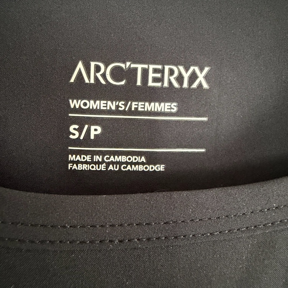 Arc'teryx Black Sleeveless Contenta Shift Dress w/ Pockets. Small. Lightweight. - Picture 3 of 10